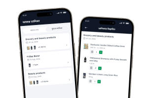 বাজারের তালিকা তৈরি